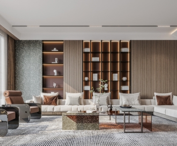 Modern A Living Room-ID:944669276