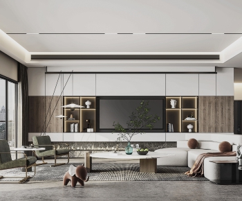 Modern A Living Room-ID:535250904