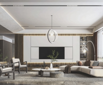 Modern A Living Room-ID:131406074