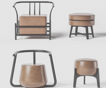 New Chinese Style Single Chair-ID:190284012