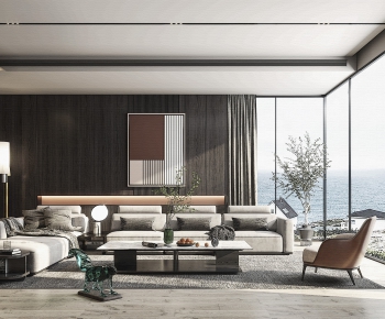 Modern A Living Room-ID:961127041