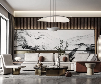 Modern A Living Room-ID:793095113