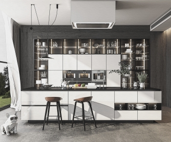 Modern Open Kitchen-ID:676474096