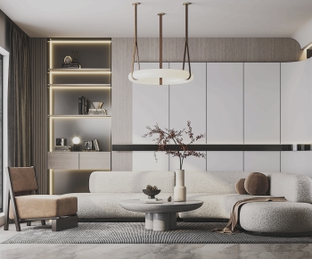 Modern A Living Room-ID:472403051