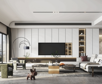 Modern A Living Room-ID:932535895