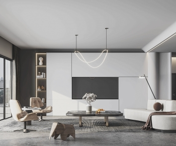 Modern A Living Room-ID:956566109