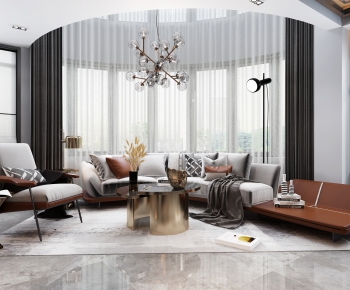 Modern A Living Room-ID:238192086