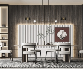 New Chinese Style Dining Room-ID:424303059