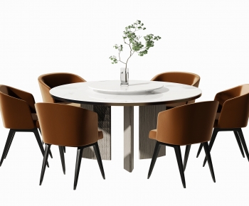 Modern Dining Table And Chairs-ID:555879124