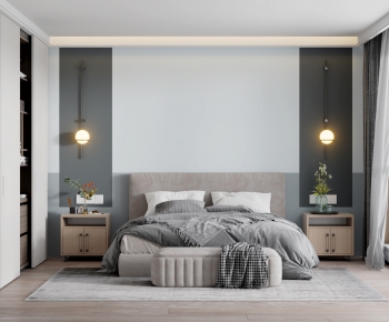 Nordic Style Bedroom-ID:785229256