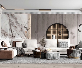 Modern A Living Room-ID:590151077