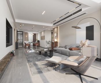 Modern A Living Room-ID:790535934