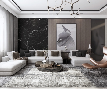 Post Modern Style A Living Room-ID:151509057