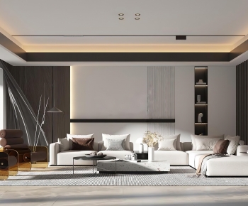 Modern A Living Room-ID:218628883