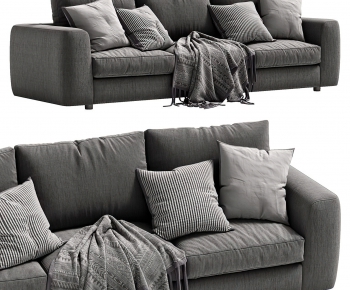 Modern Three-seat Sofa-ID:314791923