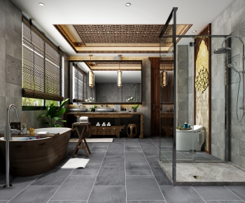 Southeast Asian Style TOILET-ID:385481127