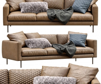 Modern Three-seat Sofa-ID:352571968