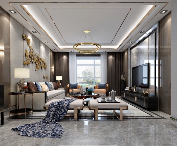 Modern A Living Room-ID:203553929