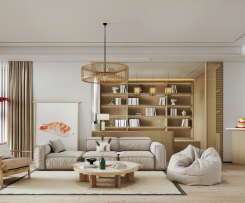 Japanese Style A Living Room-ID:322783955