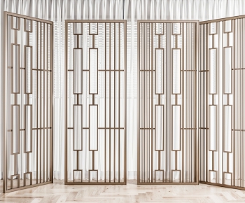 Modern Metal Screen Partition-ID:446128888