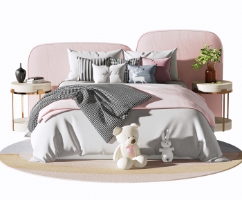 Modern Child's Bed-ID:986537931