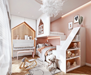 Modern Girl's Room Daughter's Room-ID:647912984