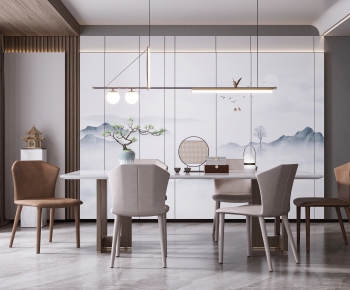 New Chinese Style Dining Room-ID:420084008