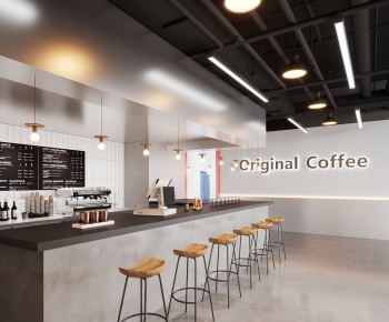 Industrial Style Cafe-ID:614183902