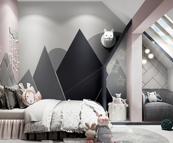 Modern Girl's Room Daughter's Room-ID:313344963