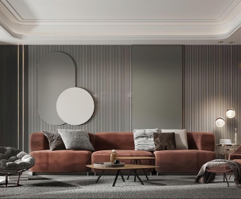 Modern A Living Room-ID:513040074