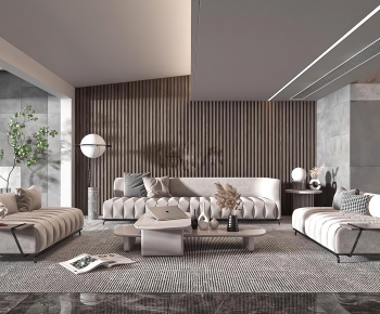 Modern A Living Room-ID:935789113
