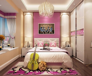 Modern Girl's Room Daughter's Room-ID:477480892