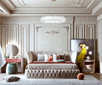 French Style Bedroom-ID:805511951