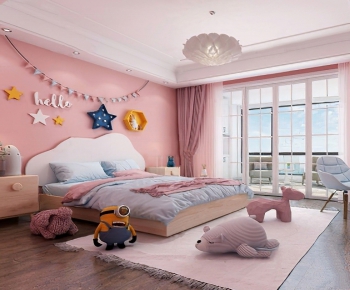 Modern Girl's Room Daughter's Room-ID:256809953