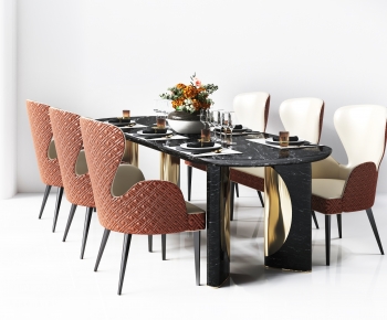 Modern Dining Table And Chairs-ID:931921012