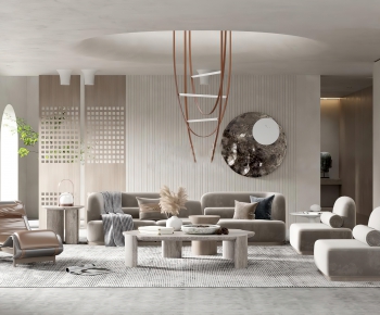 Modern A Living Room-ID:762049915