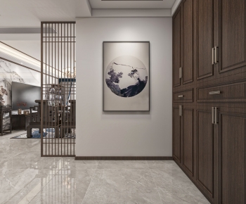 New Chinese Style Hallway-ID:531021122