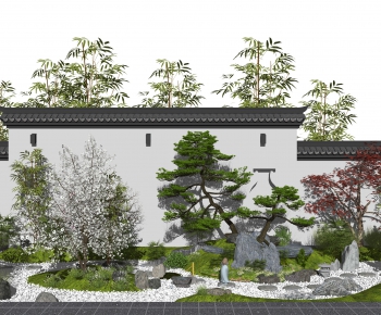 New Chinese Style Courtyard/landscape-ID:557895908