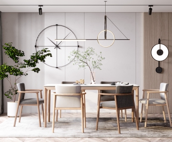 Nordic Style Dining Room-ID:563513041
