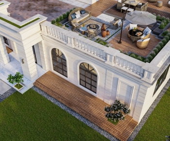 Modern Villa Appearance-ID:429981956