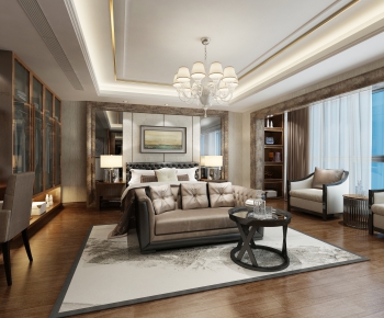 New Chinese Style Bedroom-ID:868391991