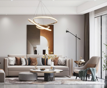 Modern A Living Room-ID:169851064