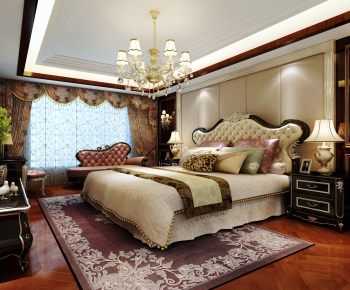 European Style Bedroom-ID:367383002