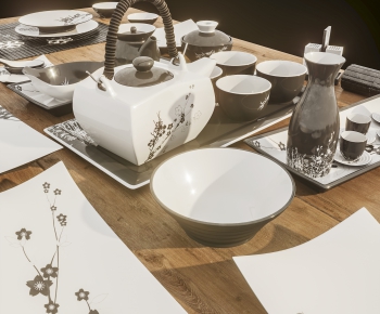 Japanese Style Cutlery/tea Set-ID:813530928