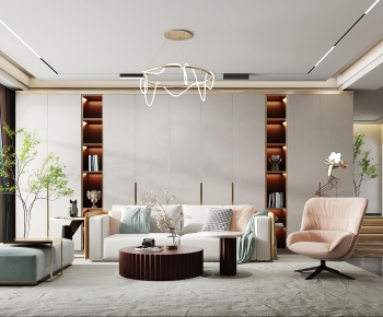 Modern A Living Room-ID:559077025