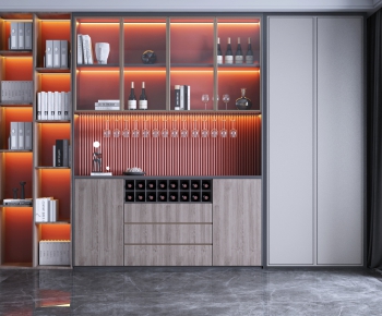 Modern Wine Cabinet-ID:889590028