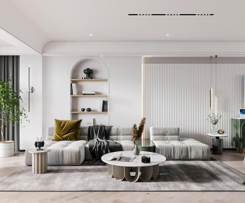 Modern A Living Room-ID:364532951