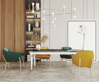 Modern Dining Table And Chairs-ID:752518893