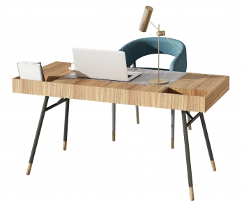 Modern Computer Desk And Chair-ID:211417918