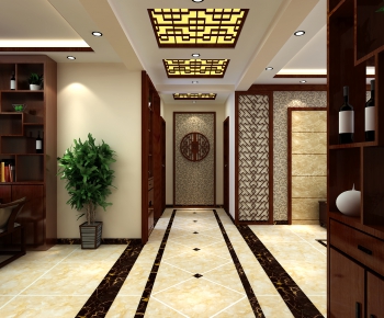 Chinese Style Hallway-ID:290215979
